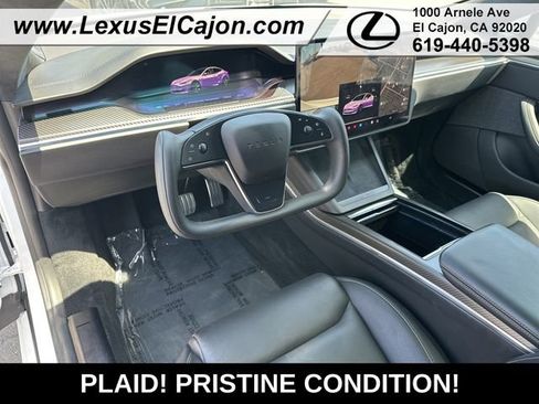 Used 2021 Tesla Model S Plaid AWD/4WD image 12
