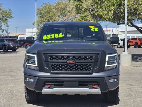 Certified 2022 Nissan Titan PRO-4X w/ Off Road Protection Package AWD/4WD image 2