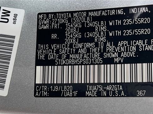 Used 2023 Toyota Highlander Limited image 29