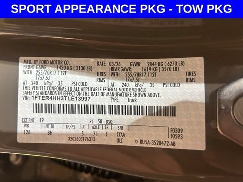 New 2026 Ford Ranger XLT w/ Trailer Tow Package AWD/4WD image 27