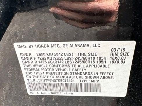 Used 2019 Honda Pilot EX-L image 4