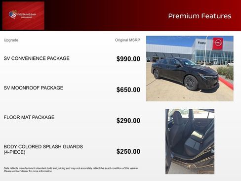 New 2026 Nissan Sentra SV w/ SV Convenience Package FWD image 3