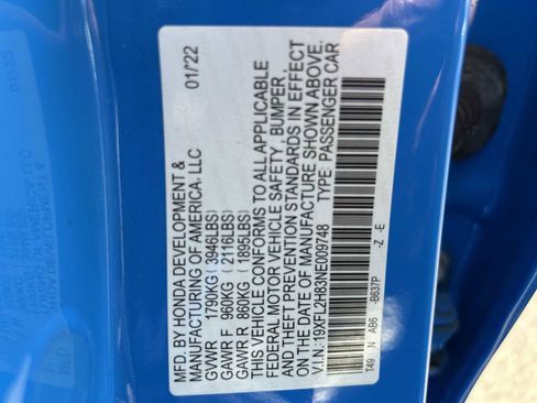 Used 2022 Honda Civic Sport image 23