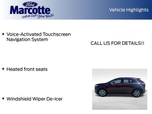Used 2020 Ford Edge SEL w/ Cold Weather Package AWD/4WD image 11