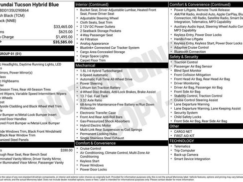 Certified 2025 Hyundai Tucson Blue image 5