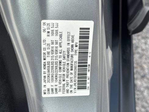 Used 2006 Honda CR-V LX image 20