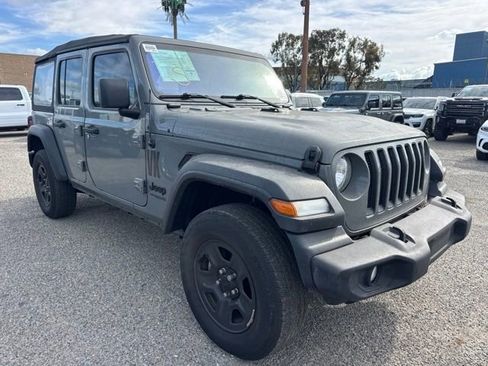 Used 2022 Jeep Wrangler Unlimited Sport AWD/4WD image 3