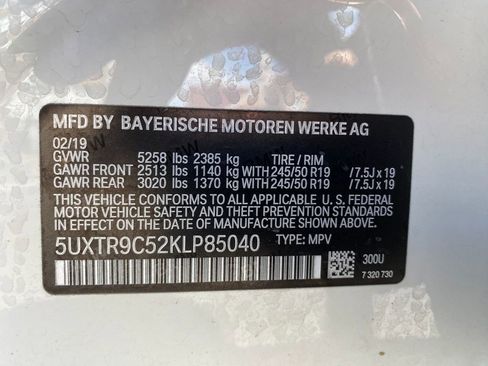Used 2019 BMW X3 xDrive30i w/ Driving Assistance Package image 33