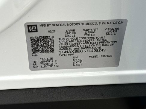 New 2026 Chevrolet Equinox ACTIV w/ Convenience Package III image 18