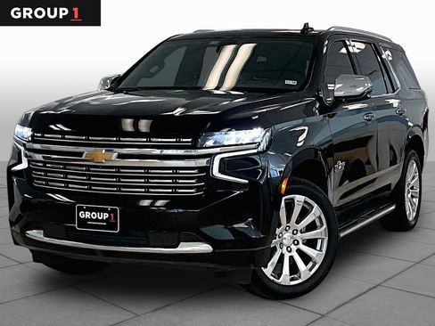 Used 2021 Chevrolet Tahoe Premier w/ Premium Package RWD image 1