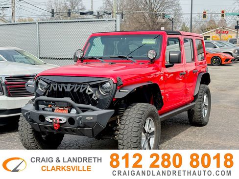 Used 2018 Jeep Wrangler Unlimited Sahara image 1