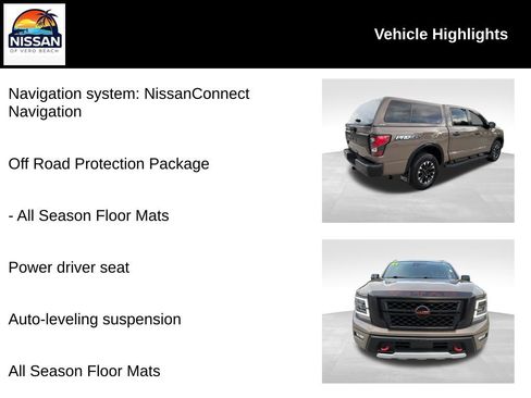 Used 2021 Nissan Titan PRO-4X w/ Off Road Protection Package AWD/4WD image 19