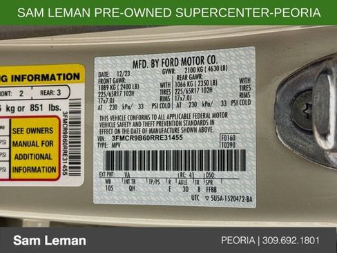 Used 2024 Ford Bronco Sport Big Bend AWD/4WD image 28