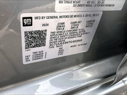 New 2026 GMC Sierra 1500 AT4 w/ Technology Package AWD/4WD image 13