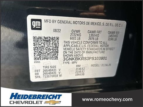 Used 2023 Chevrolet Blazer RS AWD/4WD image 8