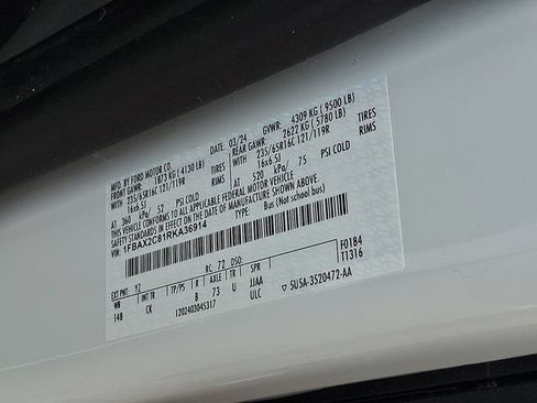 Certified 2024 Ford Transit 350 XLT RWD image 27