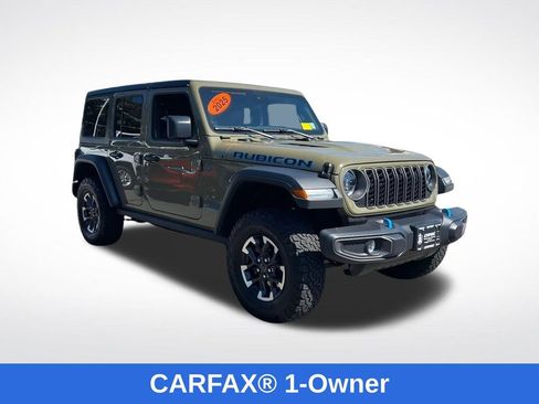 Used 2025 Jeep Wrangler Unlimited Rubicon 4xe w/ Technology Group AWD/4WD image 1