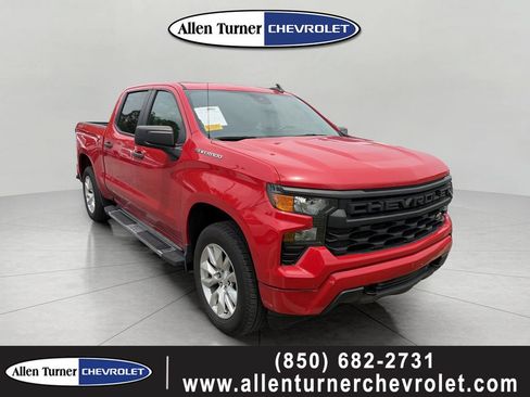 Used 2024 Chevrolet Silverado 1500 Custom AWD/4WD image 1