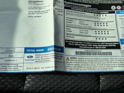 Used 2024 Ford Escape ST-Line w/ Tech Pack #1 AWD/4WD image 38