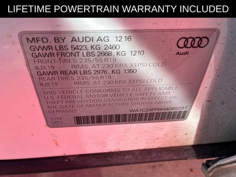 Used 2017 Audi Q5 2.0T Premium AWD/4WD image 11