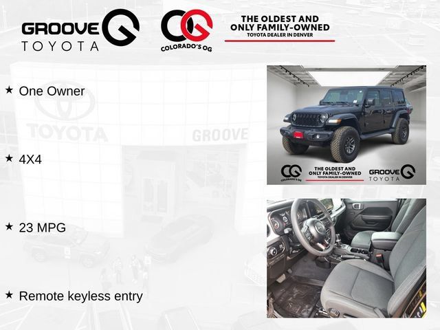 Used 2026 Jeep Wrangler Unlimited Sport AWD/4WD image 4