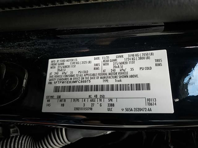 Used 2021 Ford F150 Lariat w/ Equipment Group 502A High AWD/4WD image 6