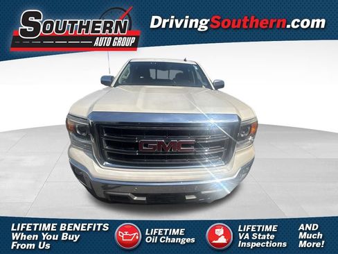 Used 2014 GMC Sierra 1500 SLT w/ Driver Alert Package AWD/4WD image 1
