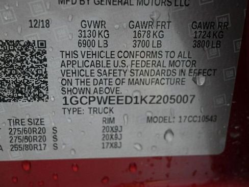 Used 2019 Chevrolet Silverado 1500 LTZ w/ LTZ Texas Edition RWD image 30