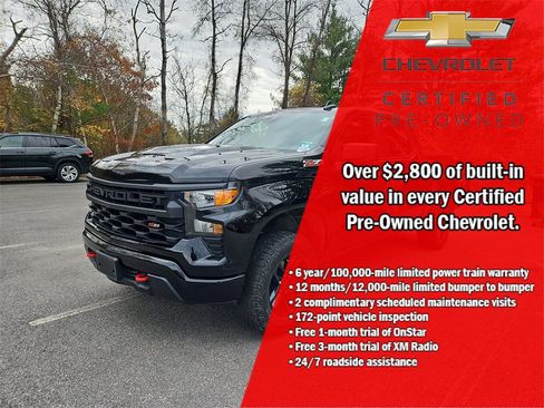 Certified 2024 Chevrolet Silverado 1500 Custom Trail Boss image 1