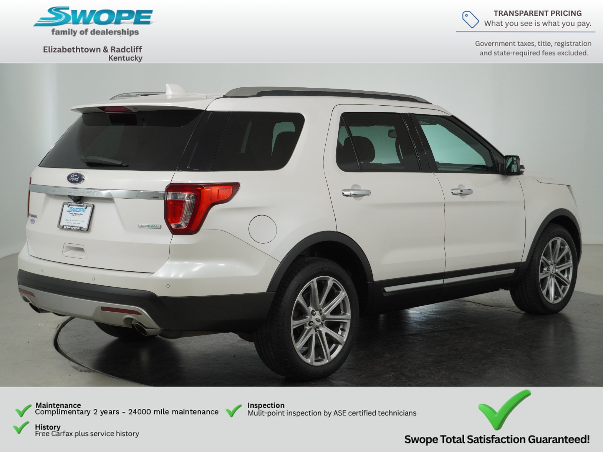 Used 2017 Ford Explorer Limited FWD image 3