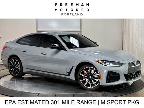Used 2023 BMW i4 eDrive40 w/ M Sport Package RWD image 1