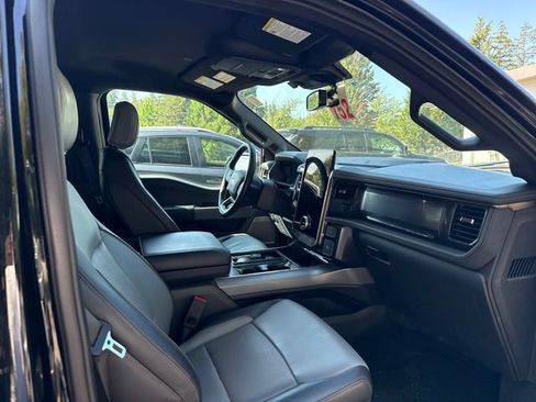 Used 2023 Ford F150 Lightning Lariat w/ Tow Technology Package AWD/4WD image 9
