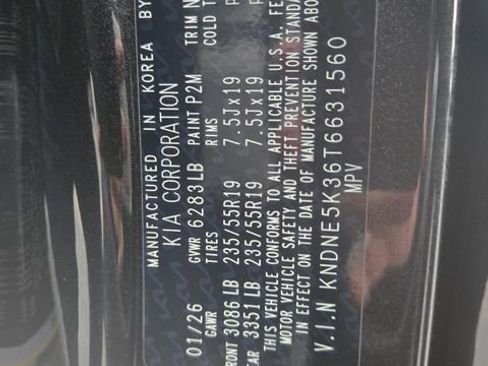 New 2026 Kia Carnival SX FWD image 26