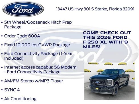 New 2026 Ford F250 XL w/ STX Appearance Package image 20