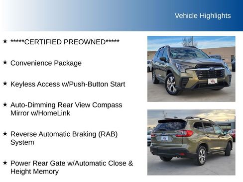 Used 2024 Subaru Ascent Premium w/ Convenience Package image 5