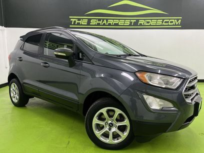Used 2018 Ford EcoSport SE