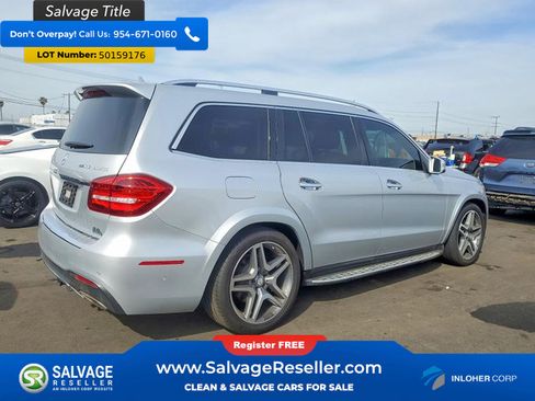 Used 2017 Mercedes-Benz GLS 550 4MATIC image 4