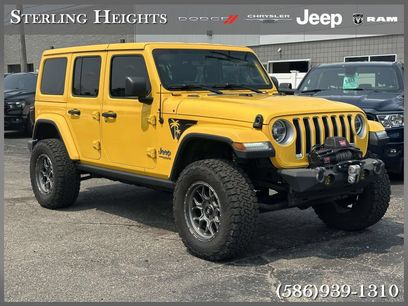 Used 2019 Jeep Wrangler Unlimited Sahara w/ Uconnect 4C Nav & Sound Group