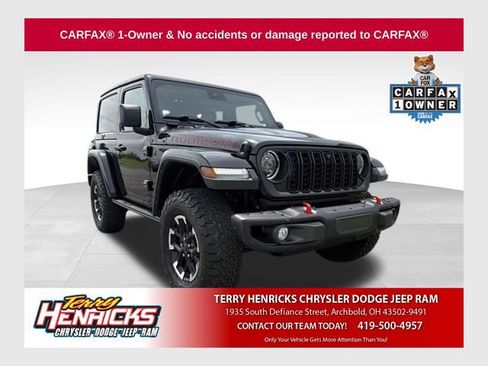 Used 2024 Jeep Wrangler Rubicon AWD/4WD image 1