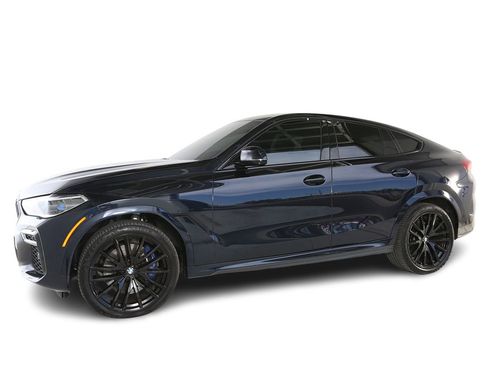 Used 2022 BMW X6 M50i w/ Executive Package AWD/4WD image 3