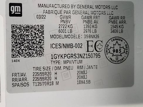 Certified 2022 Cadillac XT6 Sport w/ Technology Package image 30