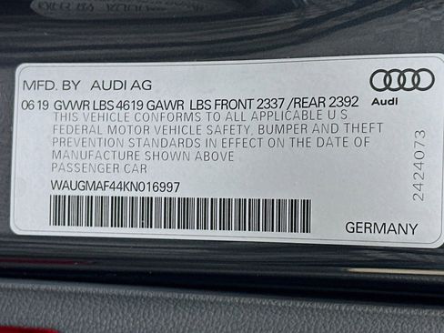 Used 2019 Audi A4 2.0T Premium FWD image 24