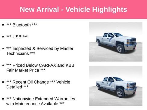 Used 2016 Chevrolet Silverado 2500 W/T image 2