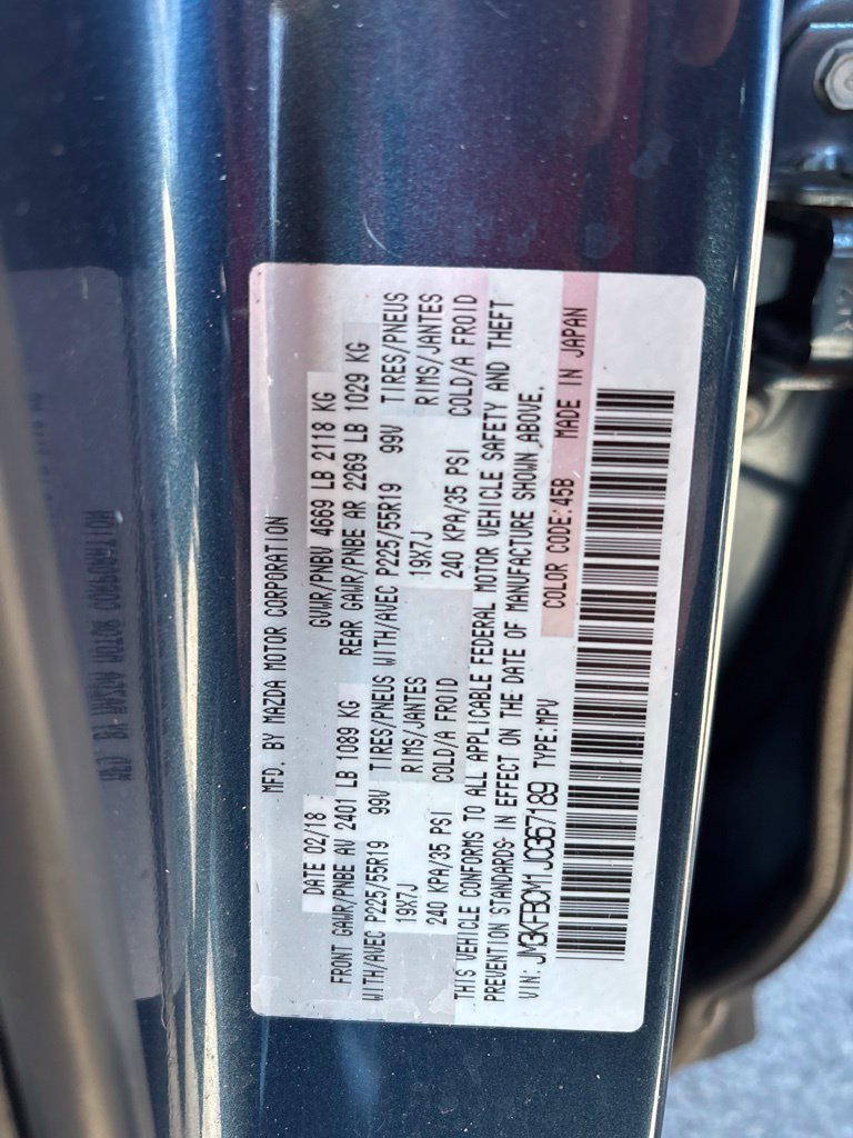 Used 2018 MAZDA CX-5 Touring w/ Preferred Equipment Package AWD/4WD image 10