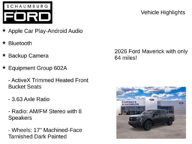 New 2026 Ford Maverick Tremor AWD/4WD image 7