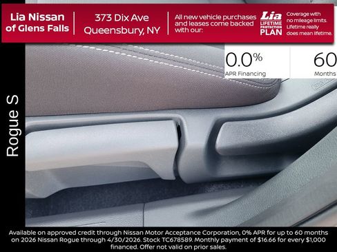 New 2026 Nissan Rogue S AWD/4WD image 14