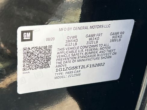 Used 2020 Chevrolet Malibu RS FWD image 31