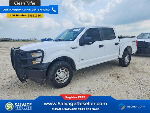 Used 2017 Ford F150 XL w/ XL Power Equipment Group AWD/4WD image 1