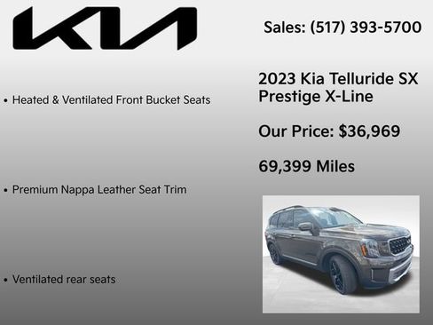 Used 2023 Kia Telluride SX Prestige X-Line AWD/4WD image 17