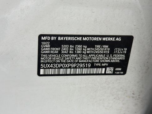 Used 2023 BMW X3 sDrive30i w/ M Sport Package RWD image 16